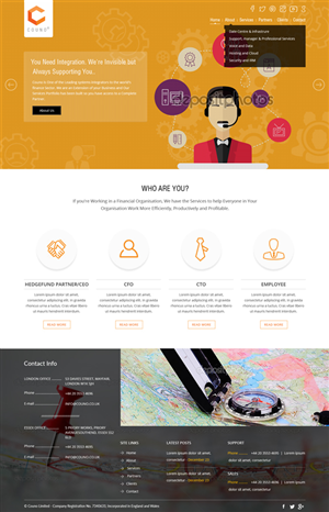 Web Design par Sujit Banerjee pour ce projet | Design : #6243832