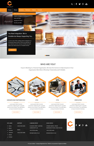 Web Design par Sujit Banerjee pour ce projet | Design : #6243852