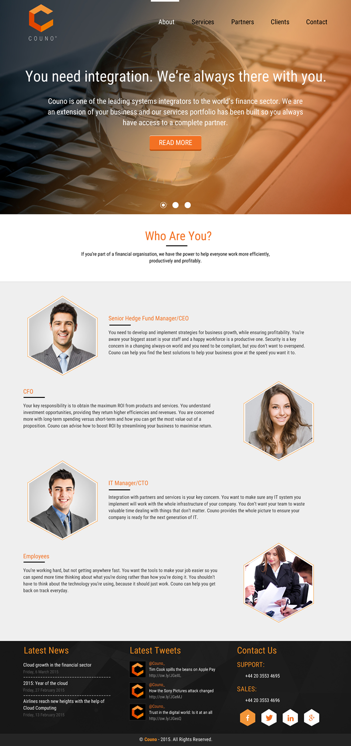 Web Design by rightway for this project | Design #6239896