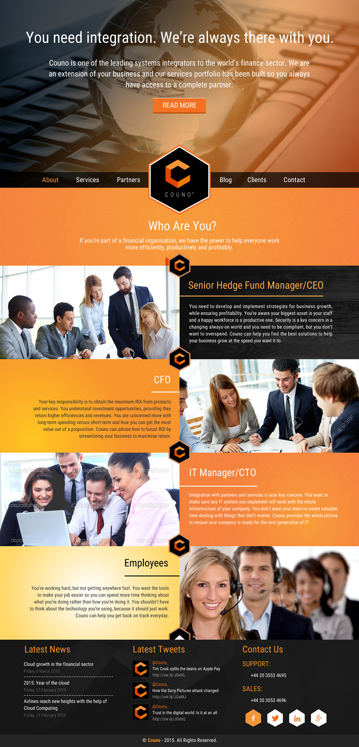 Diseño Web por rightway para este proyecto | Diseño #6239922