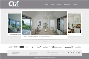 Web Design by pb for this project | Design: #6240156