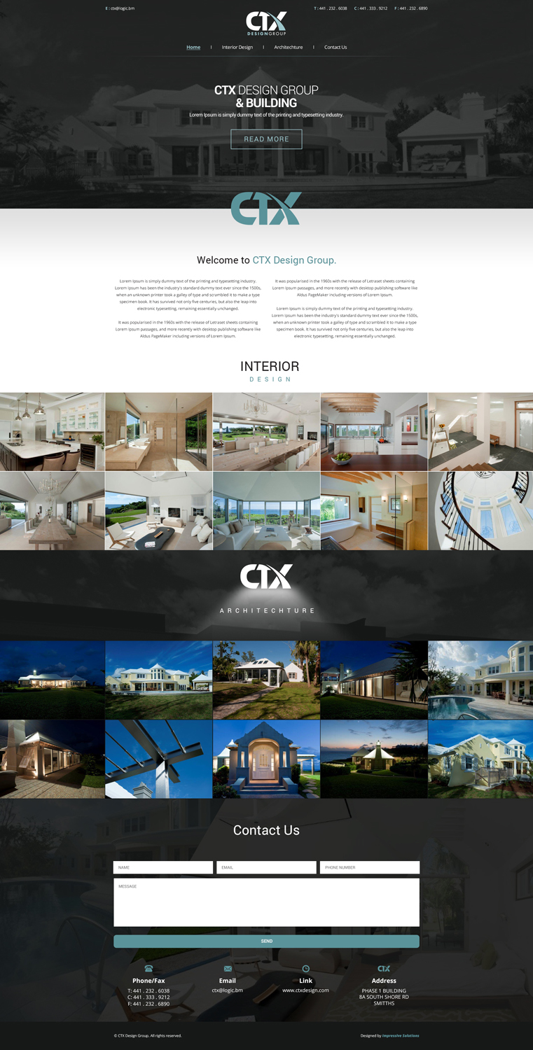 Web Design by Impressive Solutions for this project | Design #6227755