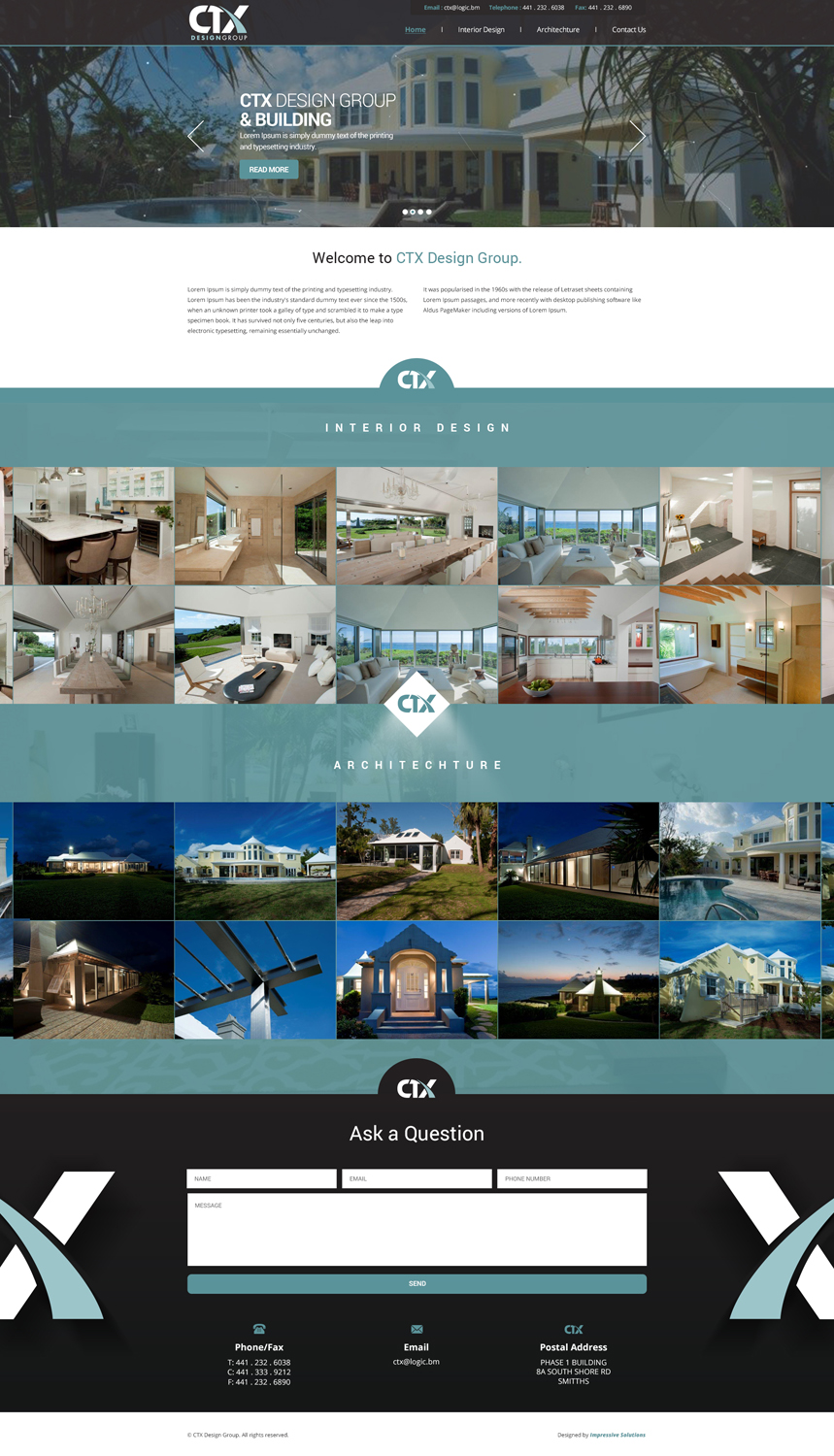 Web Design by Impressive Solutions for this project | Design #6227762