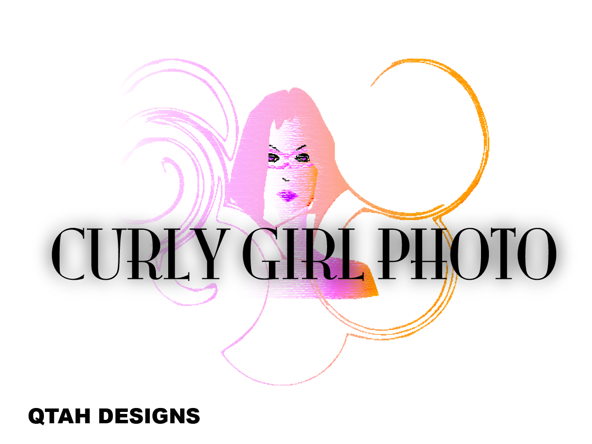Logo Design by QTAH Designs for CurlyGirl Photo | Design #328553