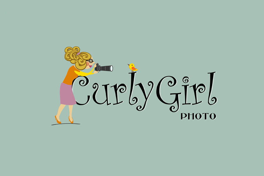 Logo Design by imagefirst for CurlyGirl Photo | Design #330999