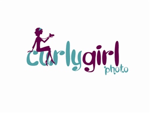 Logo Design by Blue Fox Creative for CurlyGirl Photo | Design: #330036