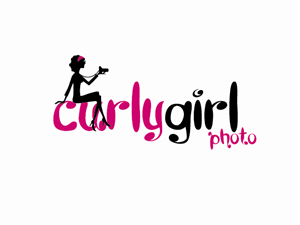 Logo Design by Blue Fox Creative for CurlyGirl Photo | Design #330300