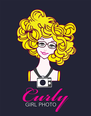 Logo Design by cinbarrés for CurlyGirl Photo | Design #334057