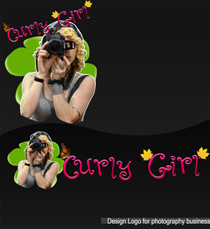 Logo Design by Ard Work for CurlyGirl Photo | Design: #329521
