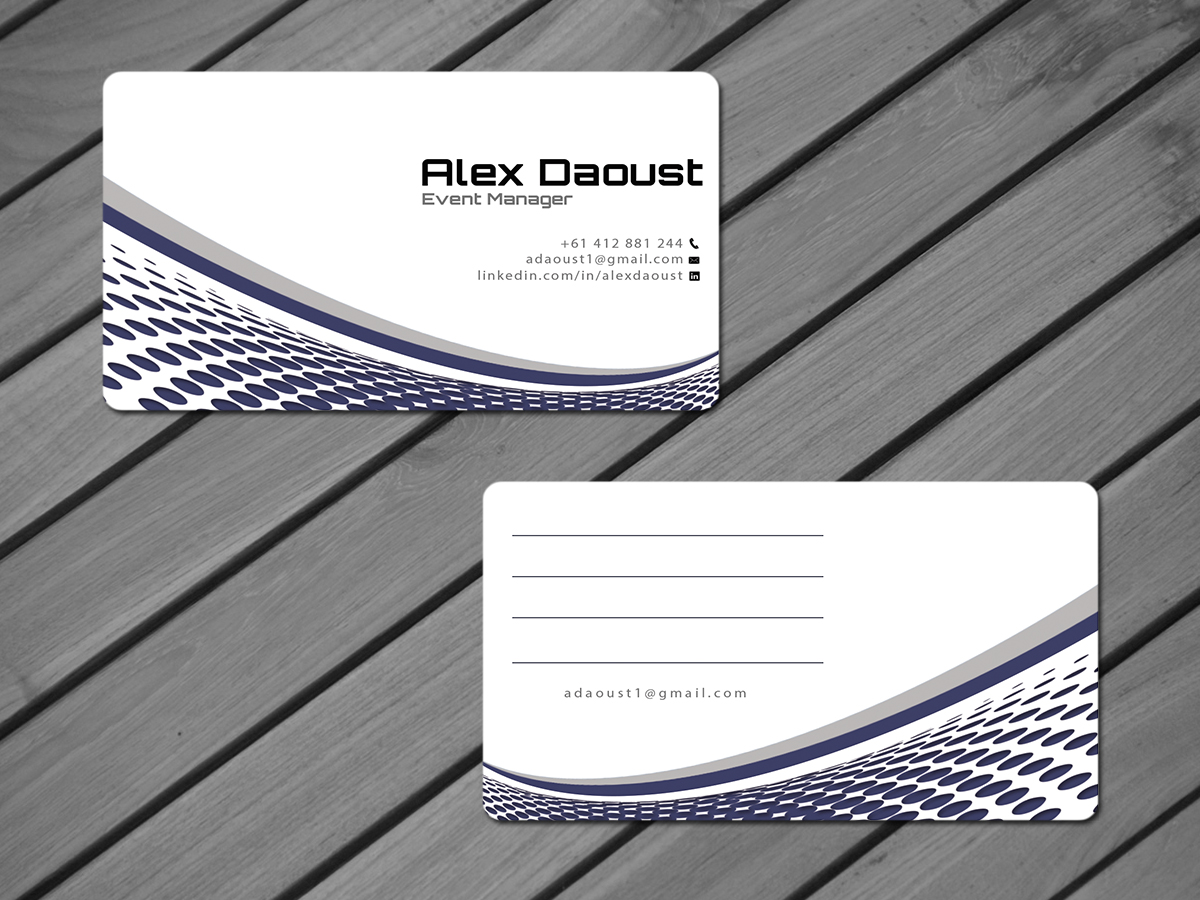 Visitenkarten-Design von GraphicSolver für dieses Projekt | Design #1685185