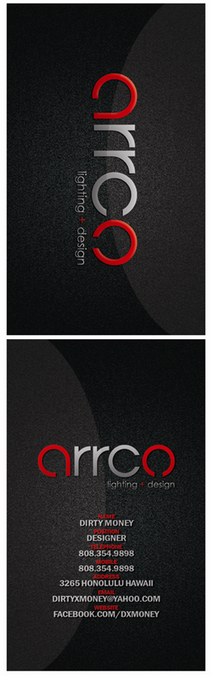 Business Card Design by diRtY.EMM for this project | Design: #362715