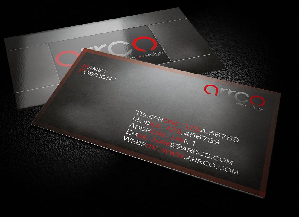Business Card Design by oanams for this project | Design #362359
