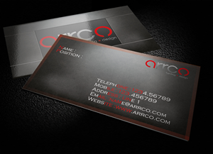 Business Card Design by oanams for this project | Design: #362359