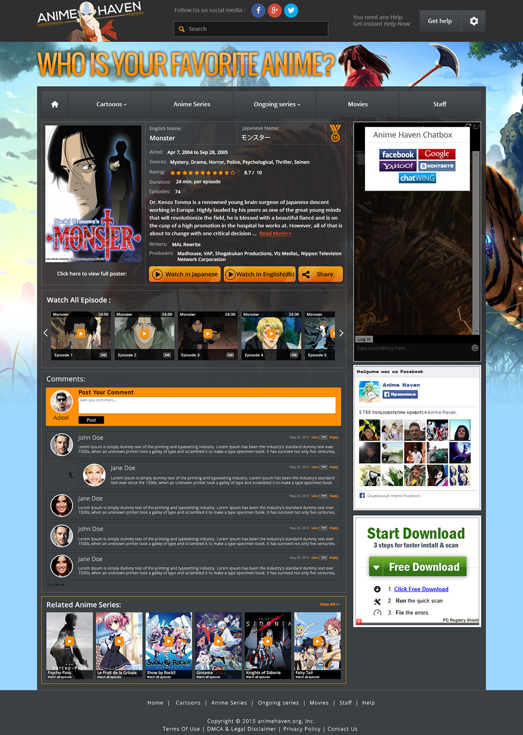 Web Design by Adeel Hanif® for this project | Design #6269951