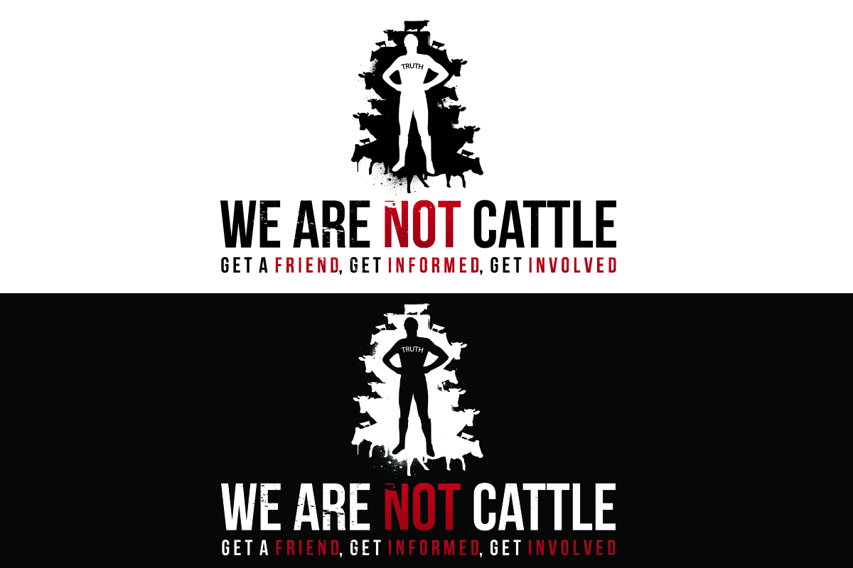 Diseño de Logo por Senseless para We Are Not Cattle Media | Diseño #1669659