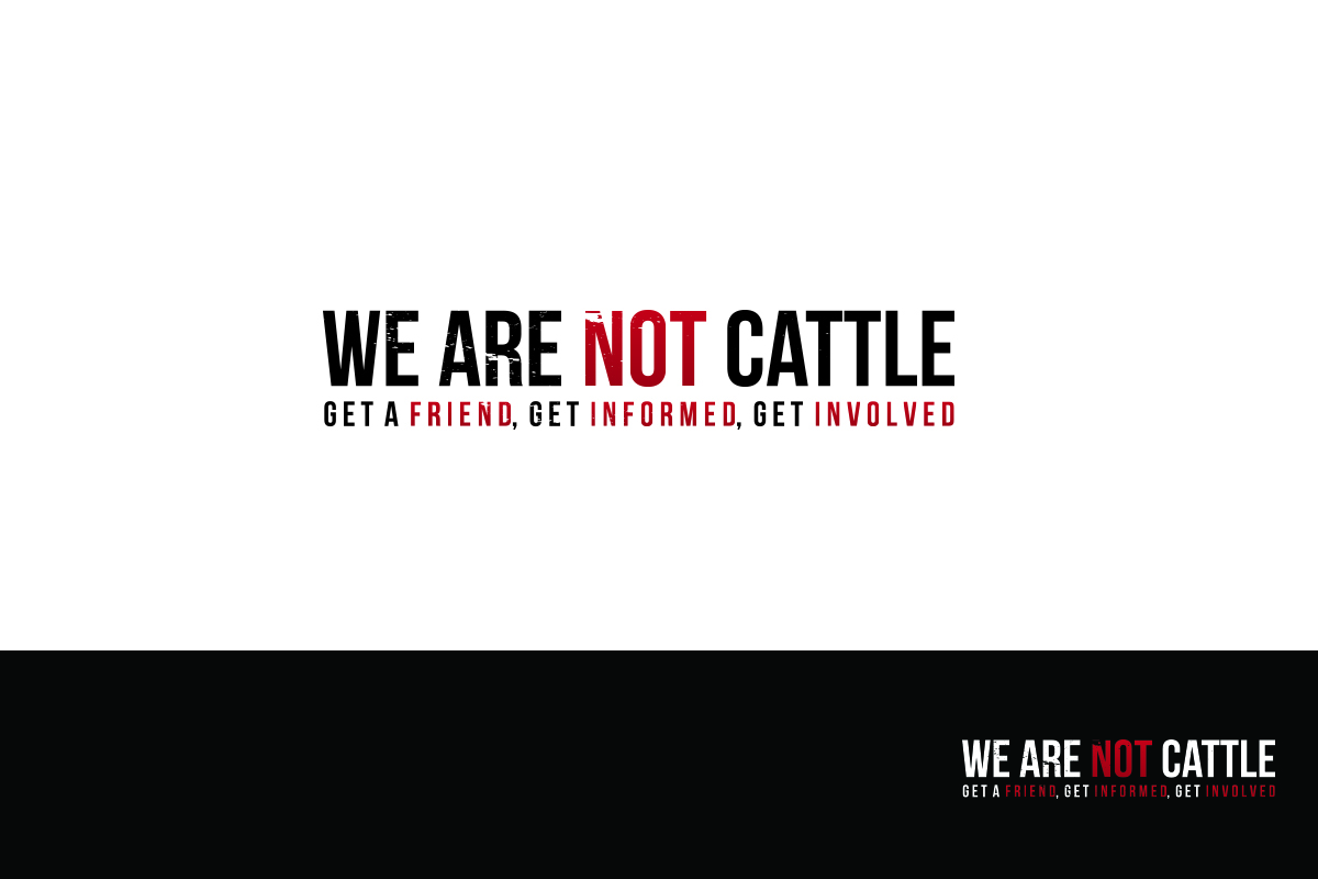 Diseño de Logo por Senseless para We Are Not Cattle Media | Diseño #1669704