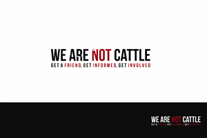 Diseño de Logo por Senseless para We Are Not Cattle Media | Diseño: #1669704