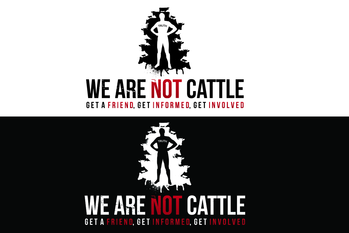 Diseño de Logo por Senseless para We Are Not Cattle Media | Diseño: #1670780
