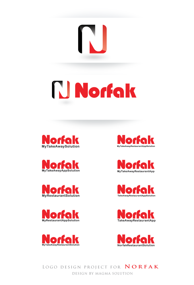 Logo Design by AMBOGEStudios for Norfak as | Design #3096353
