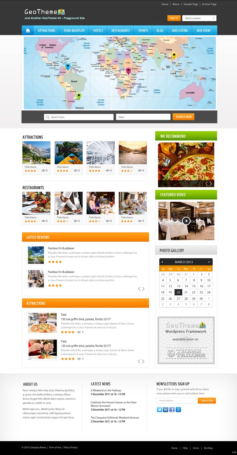 Web Design by pb for this project | Design #1661630