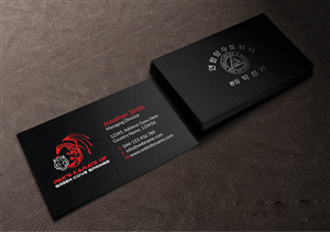 Business Card Design by Creations Box 2015 for Pak''s Karate of Green Cove Springs | Design: #6314985