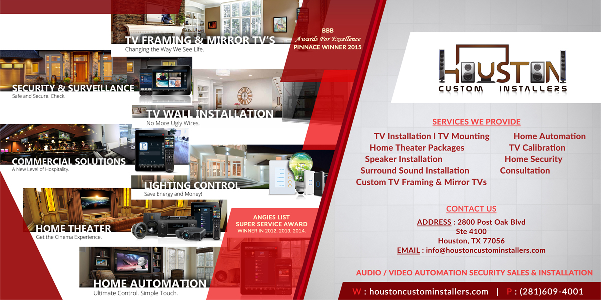 Billboard Design by Poonam Saraswat for Houston Custom Installers | Design #6401327