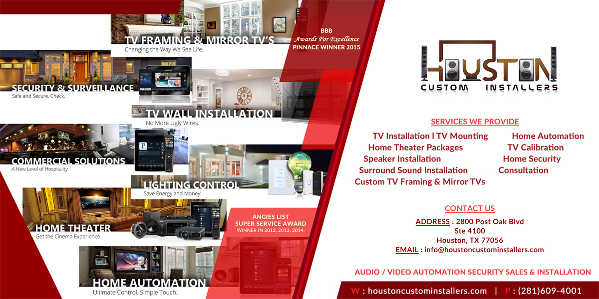 Billboard Design by Poonam Saraswat for Houston Custom Installers | Design #6403332