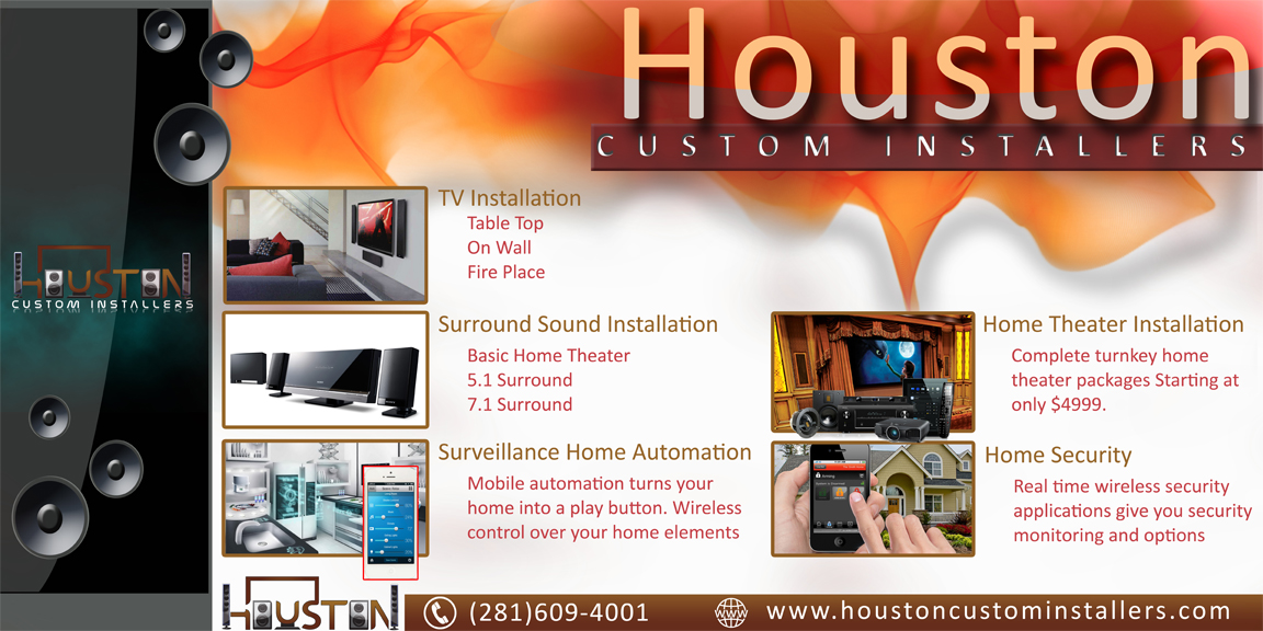 Billboard Design by nadundliyanage for Houston Custom Installers | Design #6360790