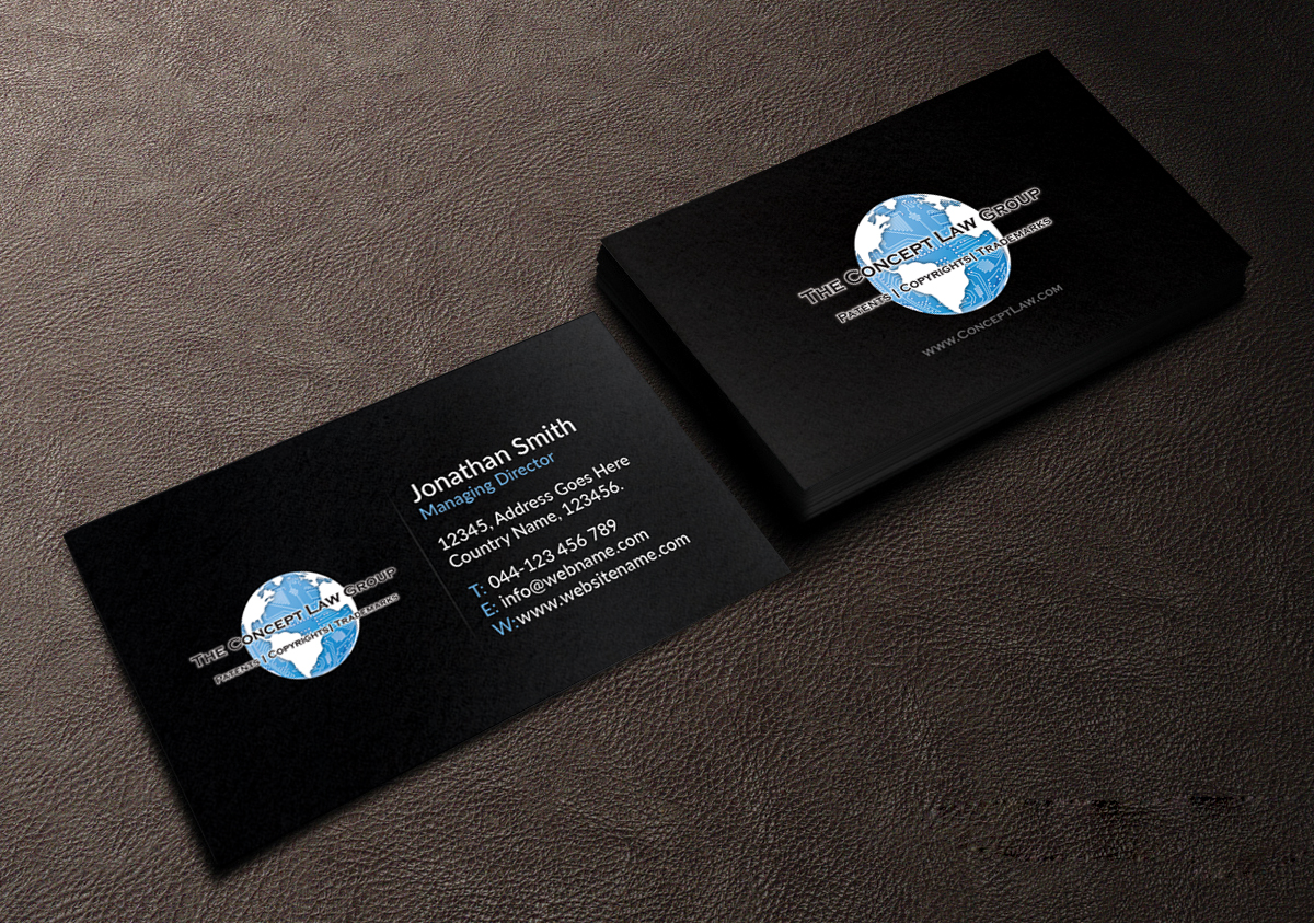 Design de Carte de Visite par Creations Box 2015 pour The Concept Law Group, P.A. | Design #6253587