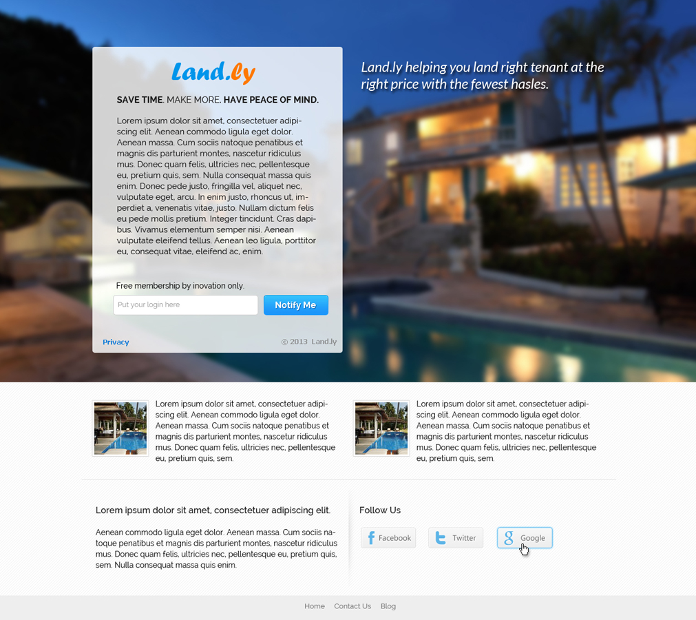 Landing Page Design by Violeta Pironkova for this project | Design #1664076