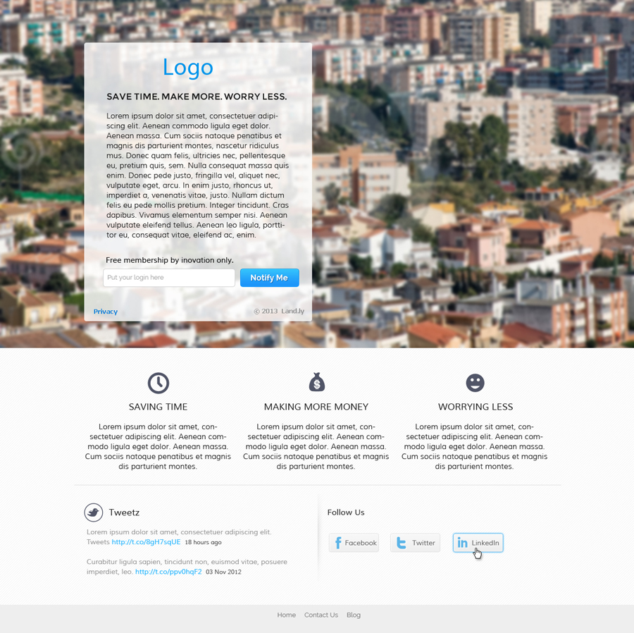 Landing Page Design by Violeta Pironkova for this project | Design #1669289