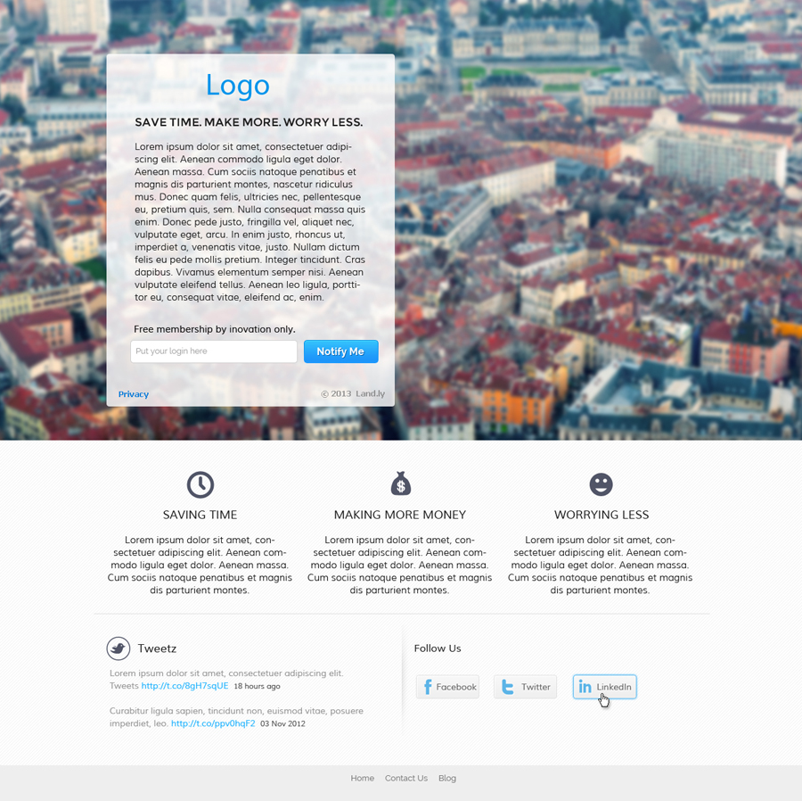 Landing Page Design by Violeta Pironkova for this project | Design #1669295