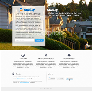 Landing Page Design by Violeta Pironkova for this project | Design: #1681460