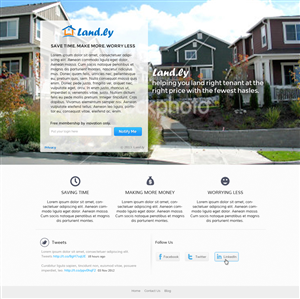 Landing Page Design by Violeta Pironkova for this project | Design: #1681501