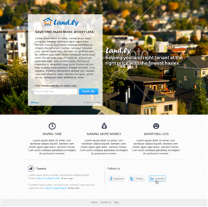 Landing Page Design by Violeta Pironkova for this project | Design: #1681519