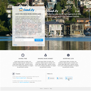 Landing Page Design by Violeta Pironkova for this project | Design: #1681546
