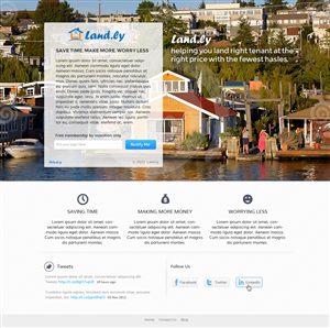 Landing Page Design by Violeta Pironkova for this project | Design: #1681555