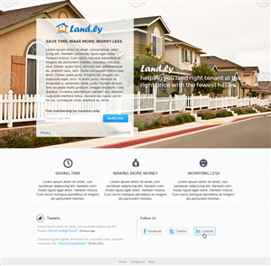 Landing Page Design by Violeta Pironkova for this project | Design: #1681601