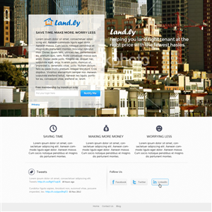 Landing Page Design by Violeta Pironkova for this project | Design: #1681749