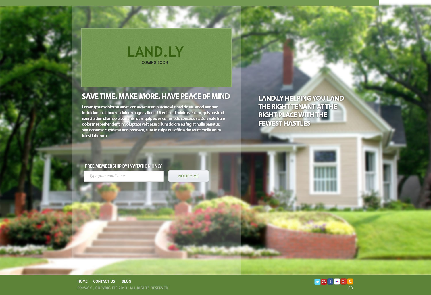 Landing Page Design by pb for this project | Design #1661692