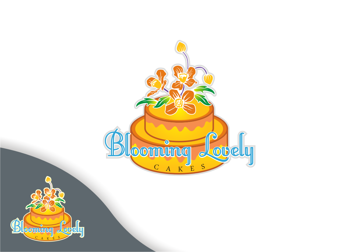 Logo Design by Arham Hidayat for Blooming Lovely Cake | Design #6301411