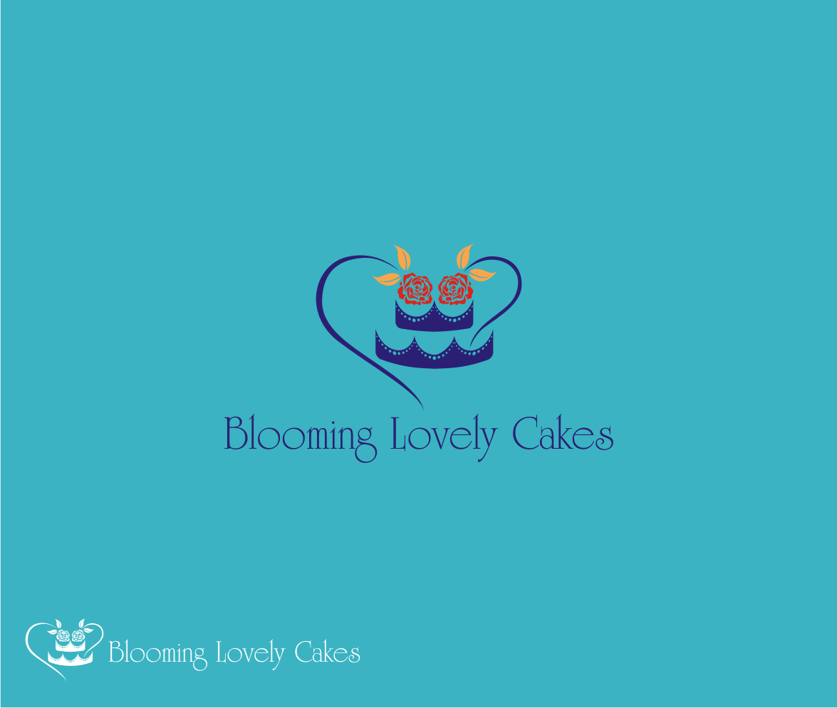 Logo Design by Arham Hidayat for Blooming Lovely Cake | Design #6322229