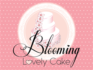 Logo-Design von Anna-Maria für Blooming Lovely Cake | Design: #6241352