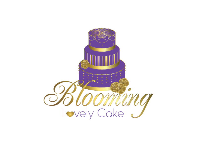 Logo Design by Anna-Maria for Blooming Lovely Cake | Design #6275577