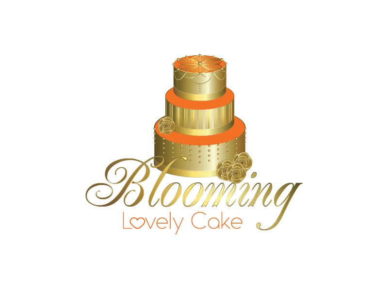 Logo Design by Anna-Maria for Blooming Lovely Cake | Design #6275581