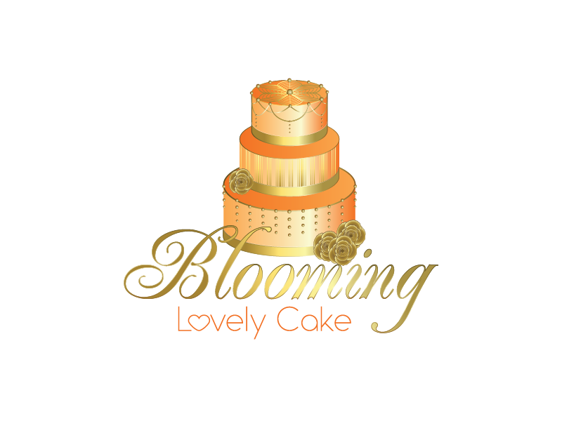 Logo Design by Anna-Maria for Blooming Lovely Cake | Design #6275587