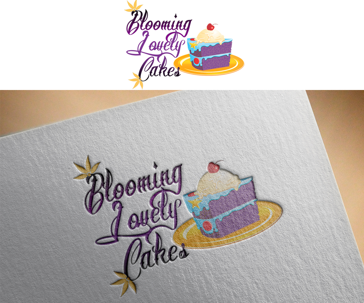 Diseño de Logo por Shupica Designs para Blooming Lovely Cake | Diseño #6262780