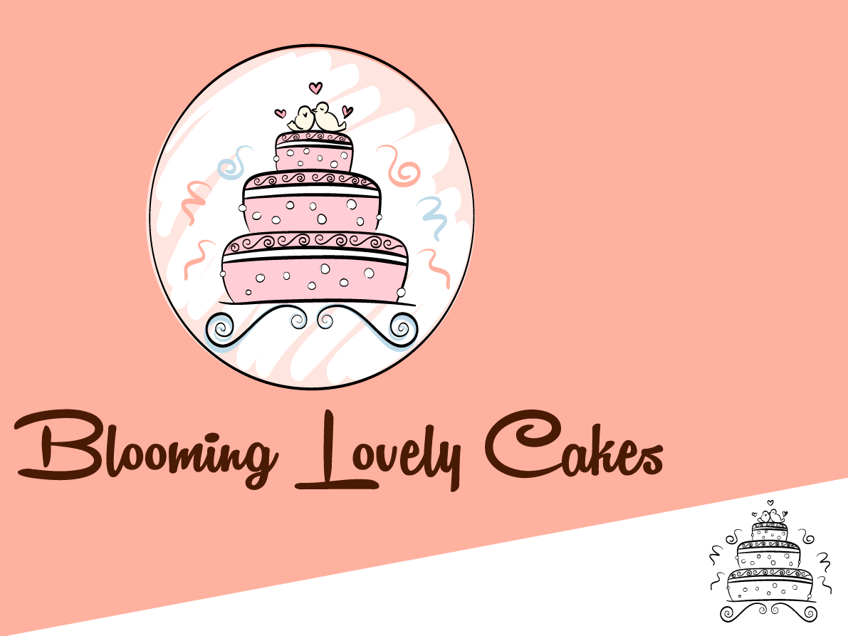 Logo Design by Nallavanz for Blooming Lovely Cake | Design #6273243