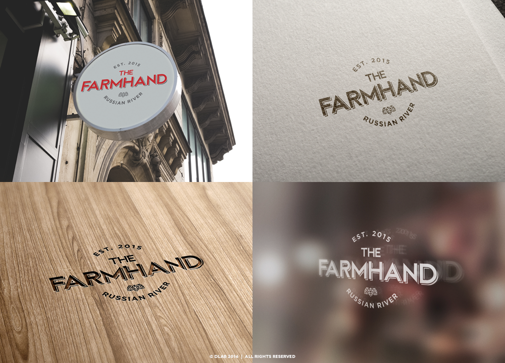 Diseño de Logo por DLab™ para the farmhand | Diseño #12719443