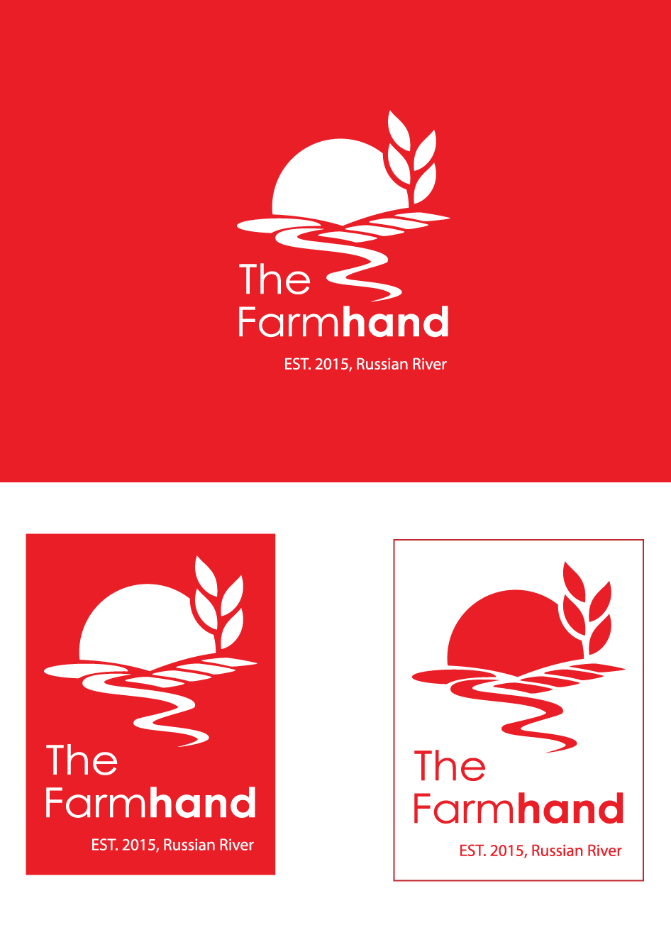Logo Design by mosu for the farmhand | Design #6413549